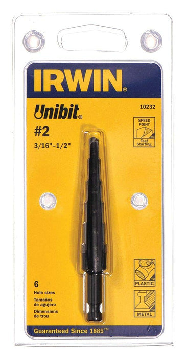 (10232) BROCA ESCALONADA NUM 2 PERF 3/16 A 1/2