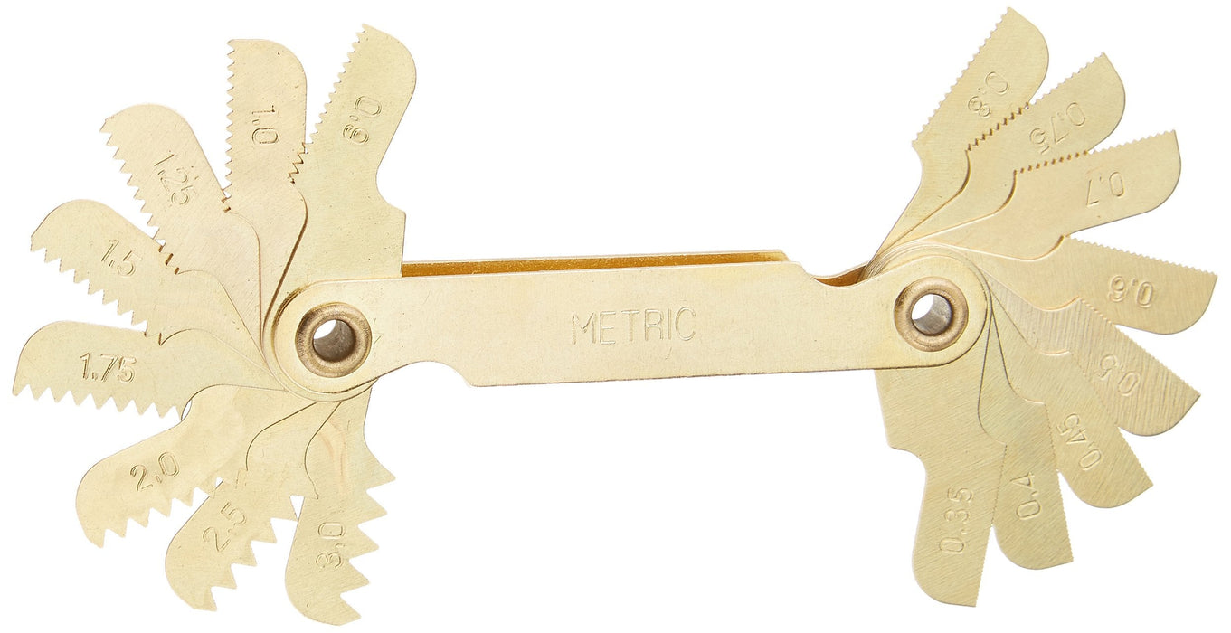 (11016) CALIBRADOR METRICO 16 HOJAS