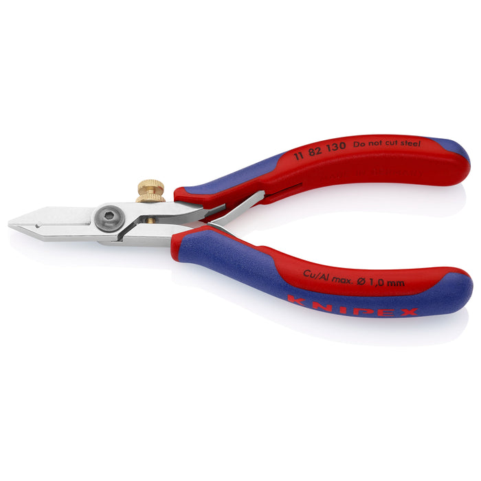 KNIPEX (1182130) PINZA PELACABLE C/ MUELLE PULIDO