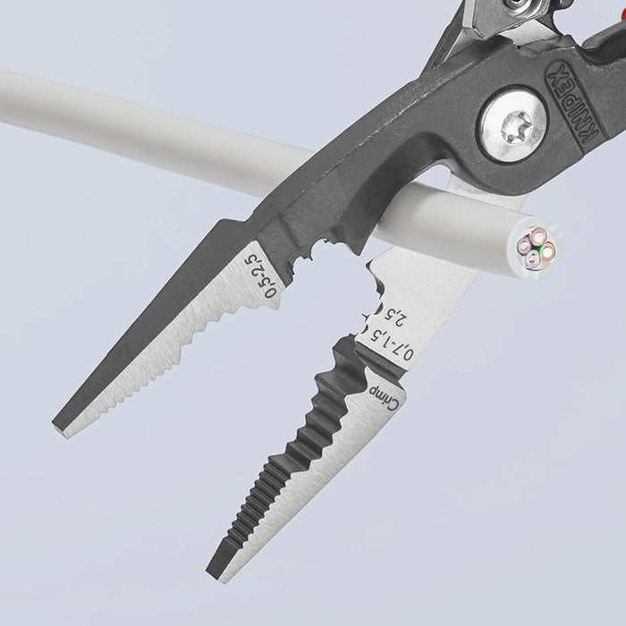 KNIPEX (1392200) PINZA UNIVERSAL PARA INSTALACIONES ELECTRICAS