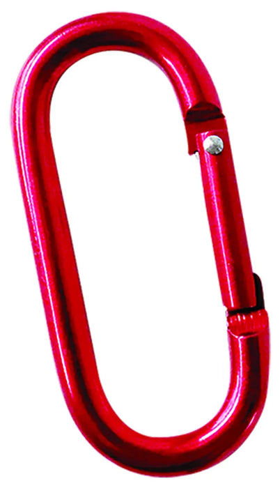 (206384) BANDOLA ALUMINIO OVAL ROJA 6CM