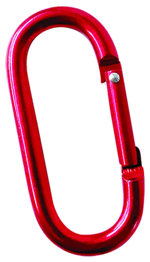 (206384) BANDOLA ALUMINIO OVAL ROJA 6CM