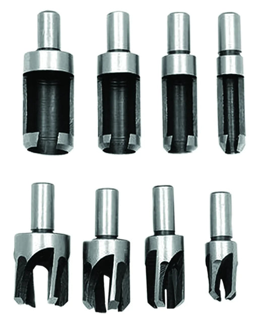 (211687) JGO 8 PZAS CORTADORES CLAVACOTE P/MADERA 1/4 A 5/8