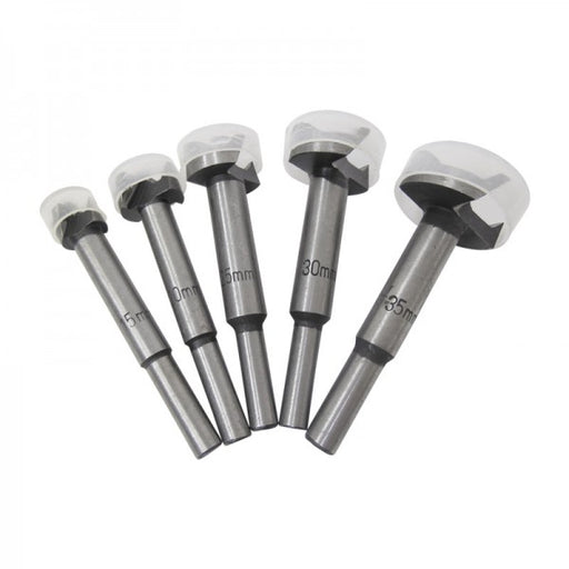 (211690) JUEGO 5 PZAS BROCAS FORSTNER P/MADERA 15-35MM