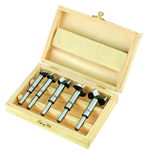 (211690) JUEGO 5 PZAS BROCAS FORSTNER P/MADERA 15-35MM