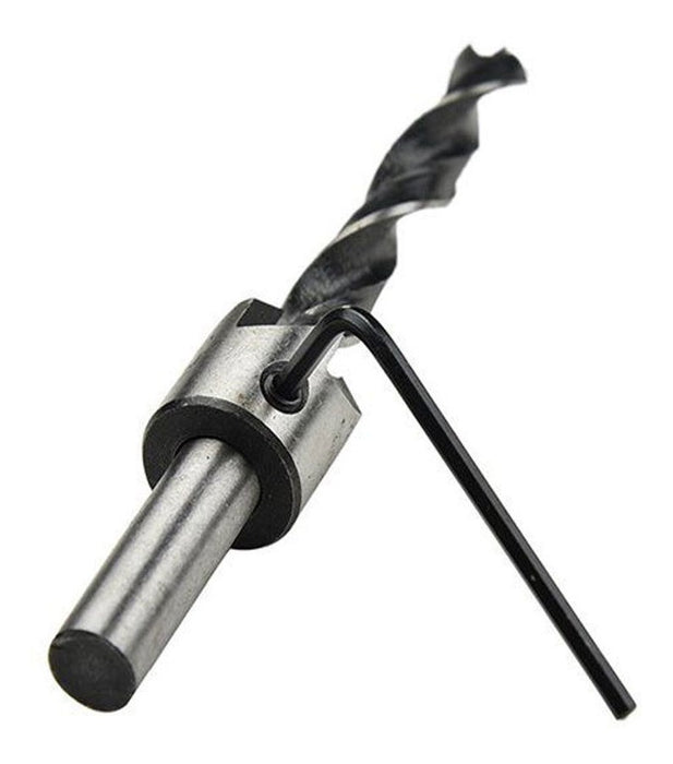 (211692) JGO 7 PZAS BROCA AVELLANADORA P/MADERA 1/8 A 3/8