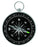 (212303) BRUJULA REDONDA 45MM METAL C/ ARGOLLA