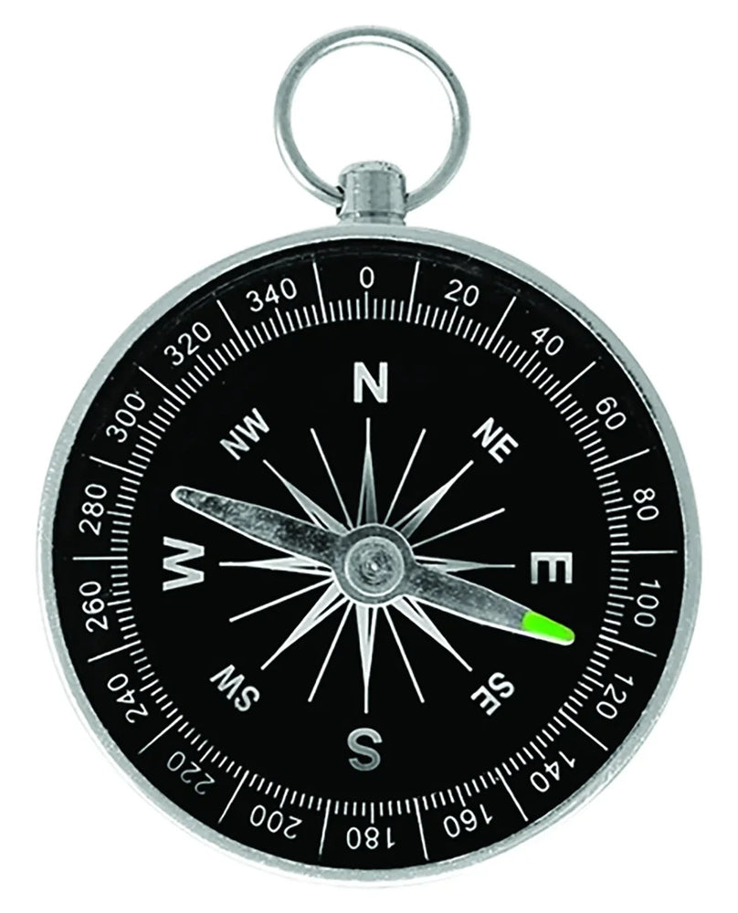 (212303) BRUJULA REDONDA 45MM METAL C/ ARGOLLA