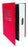 (214582) CAJA METAL P/DINERO COMBINACION 18CM ROJA.