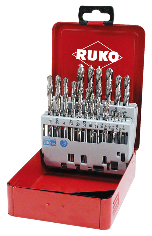 (214850) JUEGO DE 21 BROCAS AV 1/16 - 3/8