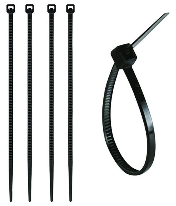 (224327) CINCHO DE PLASTICO NEGRO 4 C/100