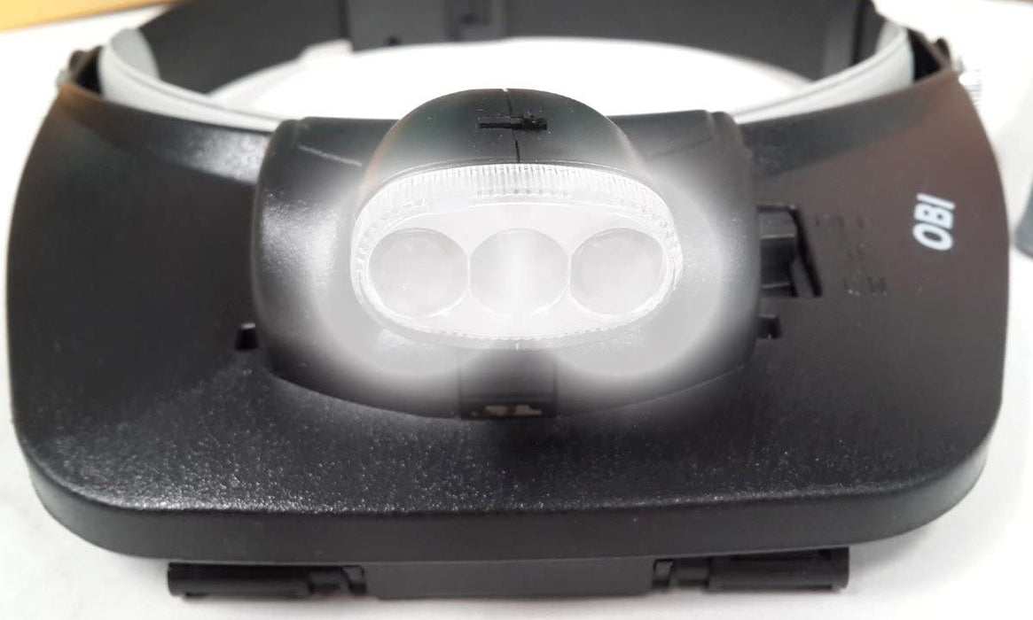 (260502) LUPA OPTOVISOR 1.2, 1.8, 2.5 Y 3.5X C/ LUZ