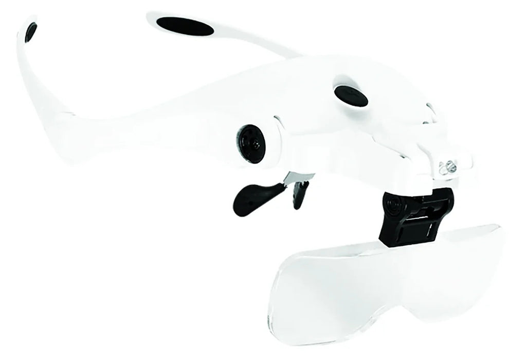 (260533) LUPA ANTEOJO BLANCA 1.0X - 3.5X RECARGABLE