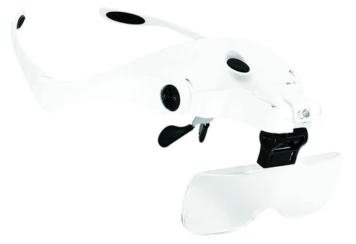 (260533) LUPA ANTEOJO BLANCA 1.0X - 3.5X RECARGABLE