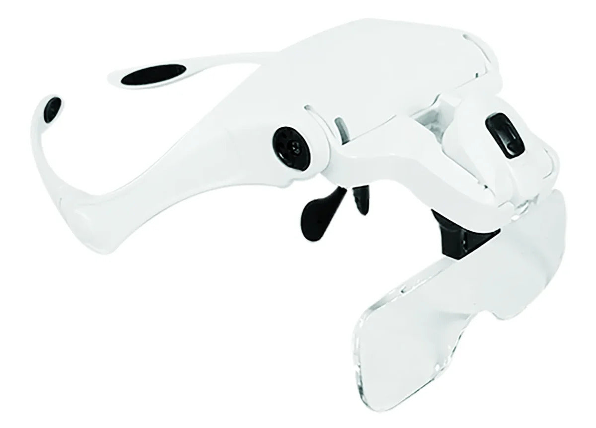 (260574) LUPA ANTEOJO VISOR BLANCA