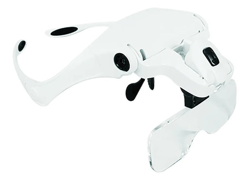 (260574) LUPA ANTEOJO VISOR BLANCA