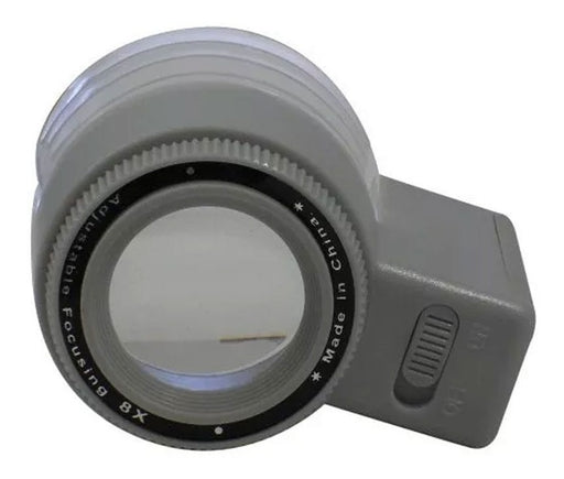 (260605) LUPA VASO C/LED Y REGLA
