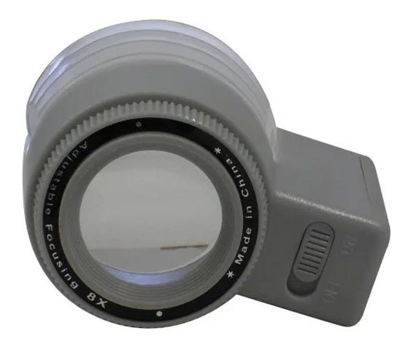 (260605) LUPA VASO C/LED Y REGLA