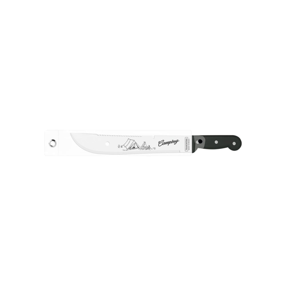 (26619/122) MACHETE C/ FILO 12 PIES INOX TIPO CAMPING