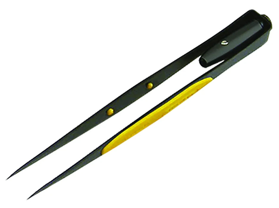 (272246) PINZETA PUNTA FINA RECTA 160MM C/ LED