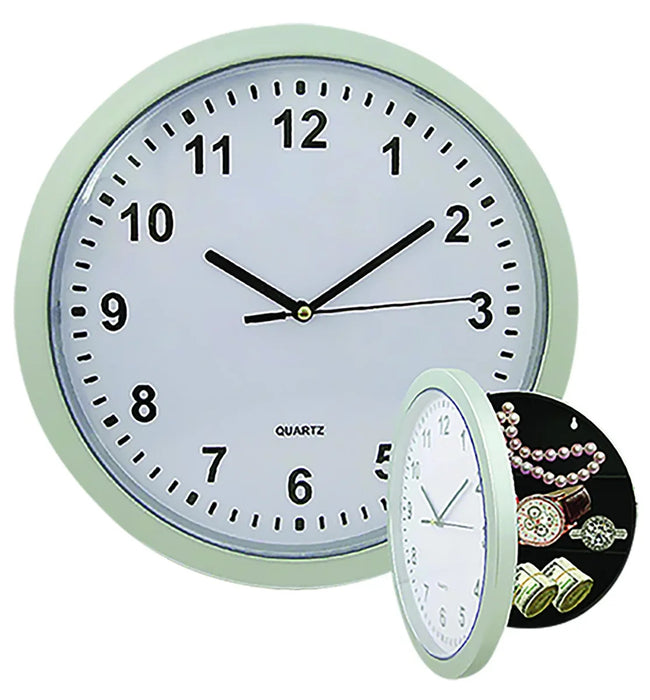 (281703) RELOJ DE PARED REDONDO C/ COMPARTIMENTOS