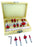(284112) JGO 15 PZAS BROCAS DE CARBURO P/ROUTER DE 1/4