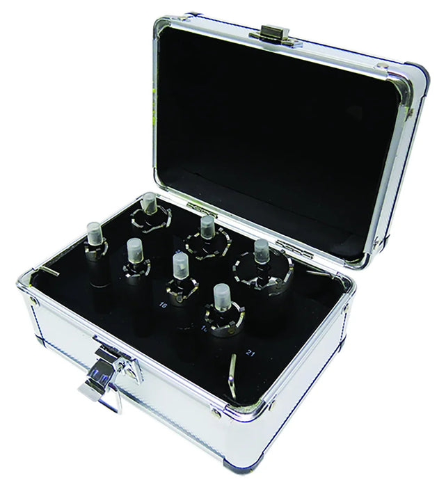 (286107) JGO 7 PZAS SIERRA COPA DE CARBURO P/METAL14MM-35MM