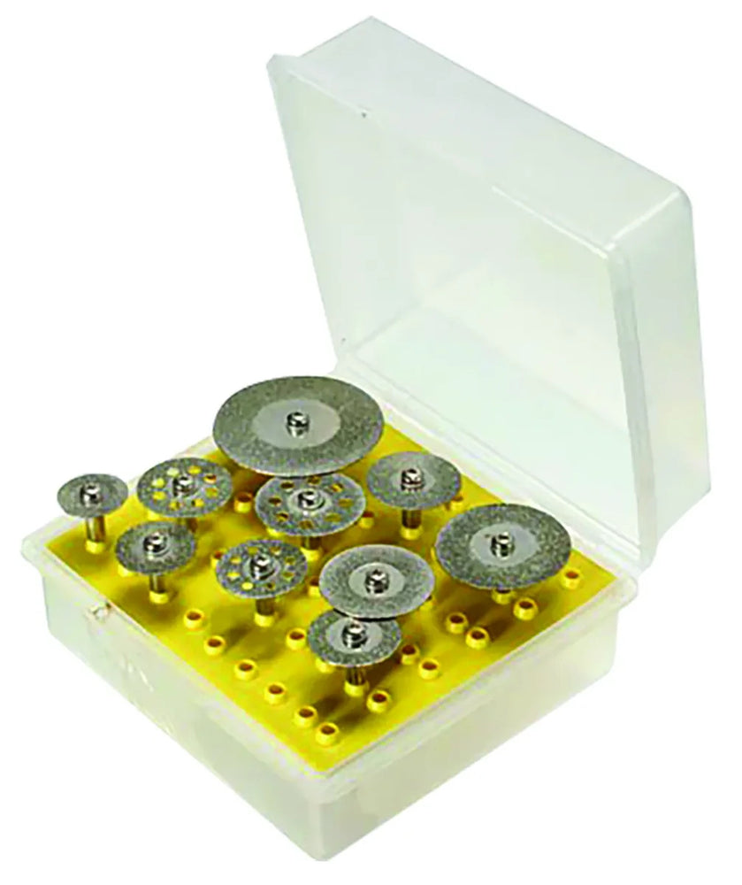 (290103) JUEGO 10 DISCOS DIAMANTADOS P/ TALADRO