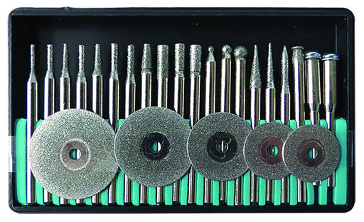 (290107) JGO 25 ACCS DIAMANTADOS P/TALADRO (1/8)