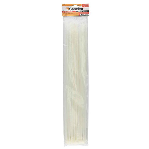 (5788) CINCHO PLASTICO TRANSP. 4.8 X 450 MM (50 PZAS)