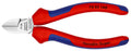 KNIPEX (7005140) PINZA CORTE DIAGONAL MGO BIMAT CROMO 140 MM (5 1/2 PLG)