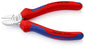 KNIPEX (7005140) PINZA CORTE DIAGONAL MGO BIMAT CROMO 140 MM (5 1/2 PLG)