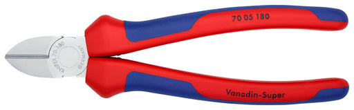 KNIPEX (7005180) PINZA CORTE DIAGONAL MGO. BIMAT 180 MM (7 PLG)