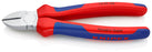 KNIPEX (7005180) PINZA CORTE DIAGONAL MGO. BIMAT 180 MM (7 PLG)