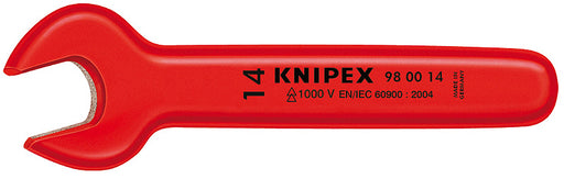 KNIPEX (980015) LLAVE ESPAÑOLA AISLADA 1000V 15MM