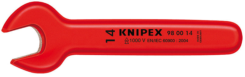 KNIPEX (980015) LLAVE ESPAÑOLA AISLADA 1000V 15MM