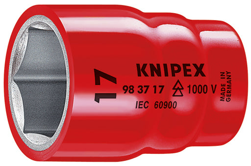 KNIPEX (983717) DADO HEXAGONAL AISLADO 1000V 3/8 17MM