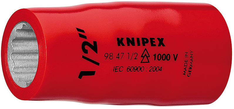 KNIPEX (984711) DADO HEXAGONAL AISLADO 1000V 1/2 (11MM)