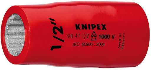KNIPEX (984719) DADO HEXAGONAL AISLADO 1000V 1/2 (19MM)
