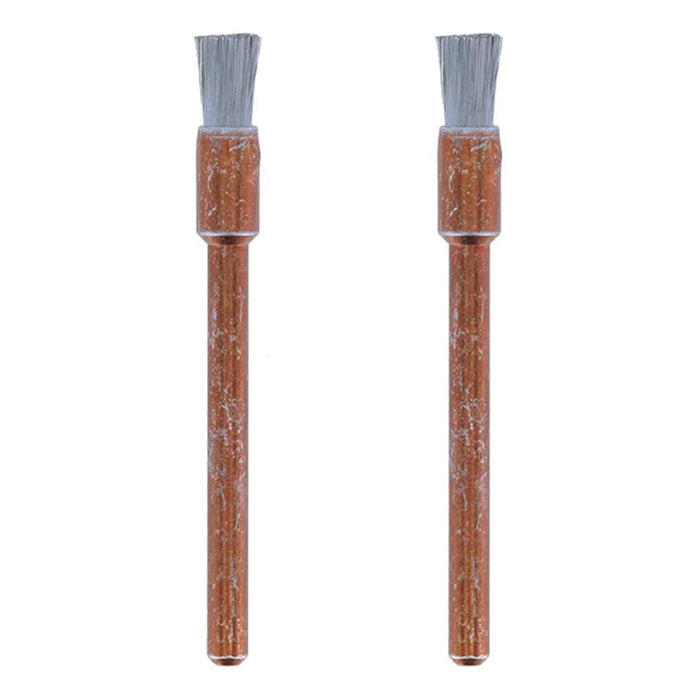 (A-532-02) CEPILLO PUNTA CERDA ACERO INOX (PAR)