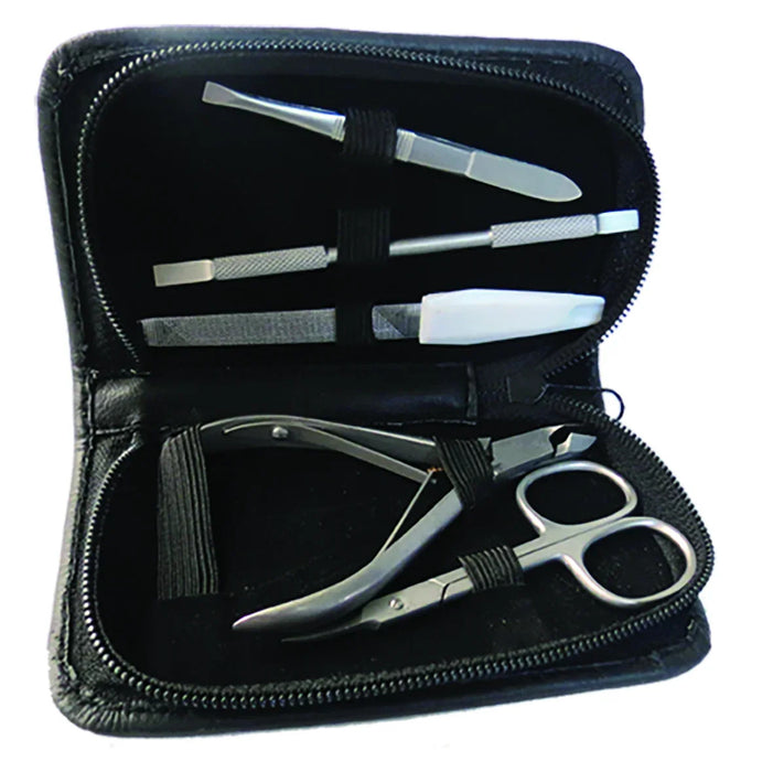 (B215-ECO) JUEGO MANICURE 5 PZAS C/ ESTUCHE
