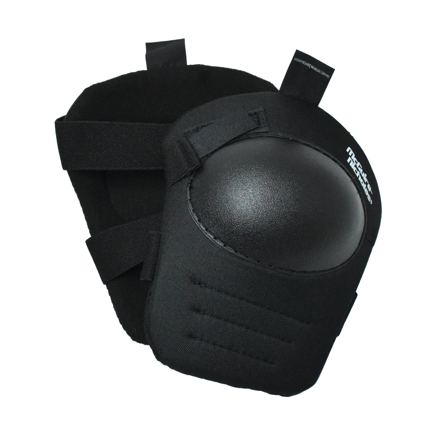 (DMX-343M) RODILLERA POLIESTER NEGRA C/CAPSULA NEGRA— Ferreshop