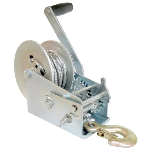 (MAC-25) MALACATE C/BASE C/CABLE 08MTS. CAP 1.12 TON (2500 LBS)