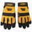 (MEDIUM) GUANTE MECANICO NEGRO C/ AMARILLO