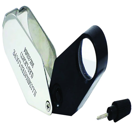 (MG-21002) LUPA P/JOYERO C/LED 21MM 10X