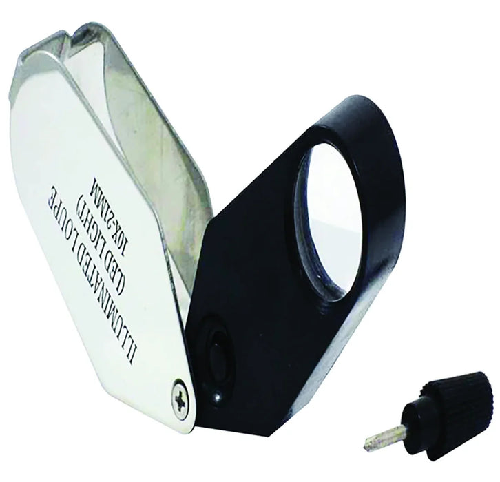 (MG-21002) LUPA P/JOYERO C/LED 21MM 10X