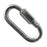 (QL-1/8) ESLABON ACERO C/ SEGURO 1/8 (244802)