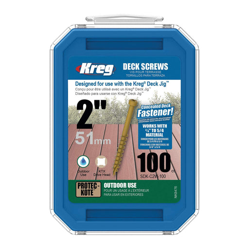 (SDK-C2W-100) PIJA CUERDA STD. 2 PLG.P/ INSTALACION DE PISO